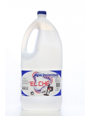 AGUA DESIONIZADA EL CHE GARRAFA 5 L