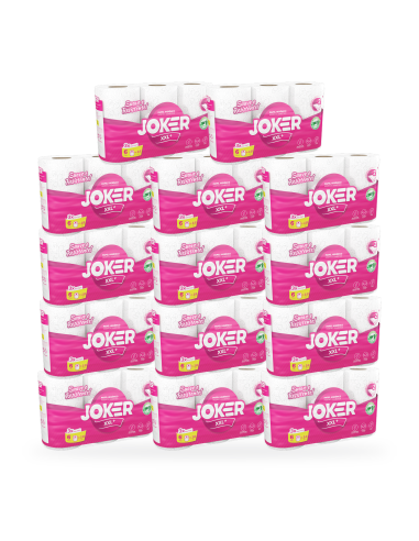 PAPEL WC DOMÉSTICO JOKER 40 2 CAPAS...