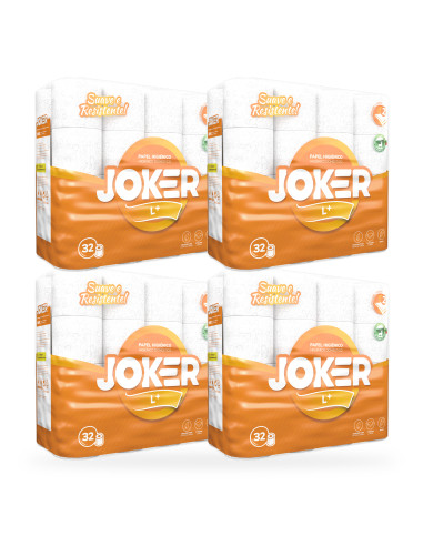 PAPEL WC DOMÉSTICO JOKER 20 2 CAPAS...