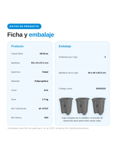 CONTENEDOR LYTEC 68L CON... 2