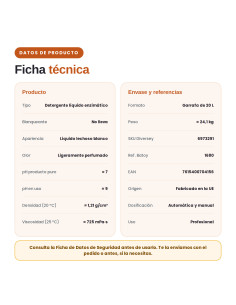DETERGENTE ENZIMÁTICO CLAX...