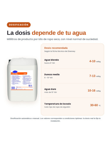 DETERGENTE ENZIMÁTICO CLAX MILD 33B1 20L