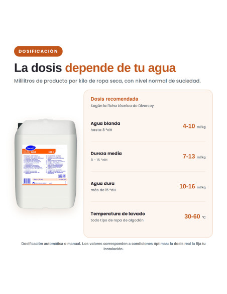 DETERGENTE ENZIMÁTICO CLAX MILD 33B1 20L