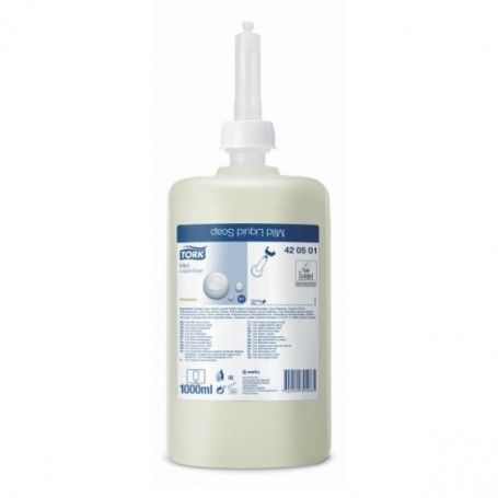 JABÓN LÍQUIDO SUAVE TORK PARA S1 1L