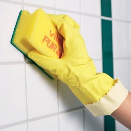 GUANTES VILEDA ULTRAPROTECTORES AMARILLOS T/P 6,5