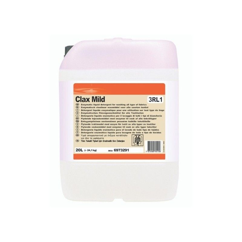 DETERGENTE ENZIMÁTICO CLAX MILD 33B1 20L DETERGENTE ENZIMÁTICO CLAX MILD 33B1 20L