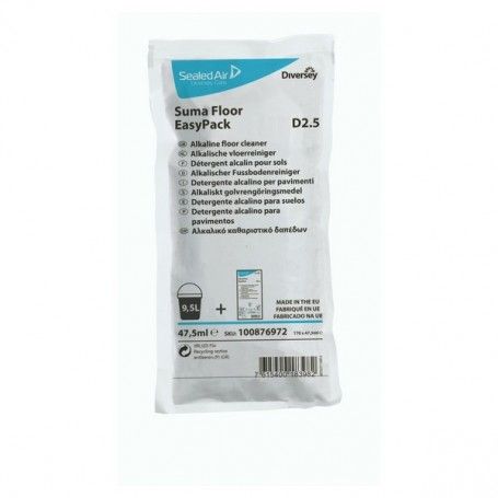 LIMPIADOR SUELOS COCINA SUMA FlOOR EASYPACK D2.5 MONODOSIS 47,5ml (1U)