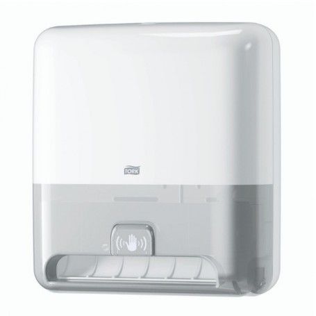 DISPENSADOR TOALLAS H1 TORK MATIC CON SENSOR INTUITION BLANCO