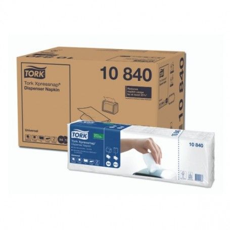 SERVILLETA BLANCA TORK XPRESSNAP N4 21,6X33CM 9000 UNIDADES