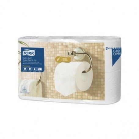 PAPEL HIGIÉNICO EXTRASUAVE 4 CAPAS TORK 42 ROLLOS