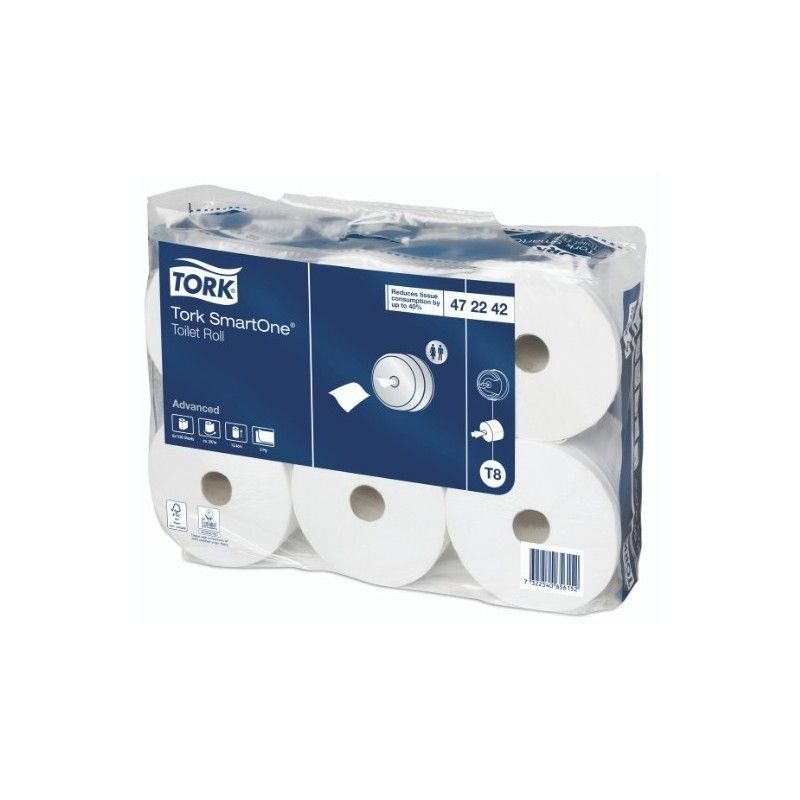 PAPEL WC TORK SMARTONE T8 DOS CAPAS... PAPEL WC TORK SMARTONE T8 DOS CAPAS...