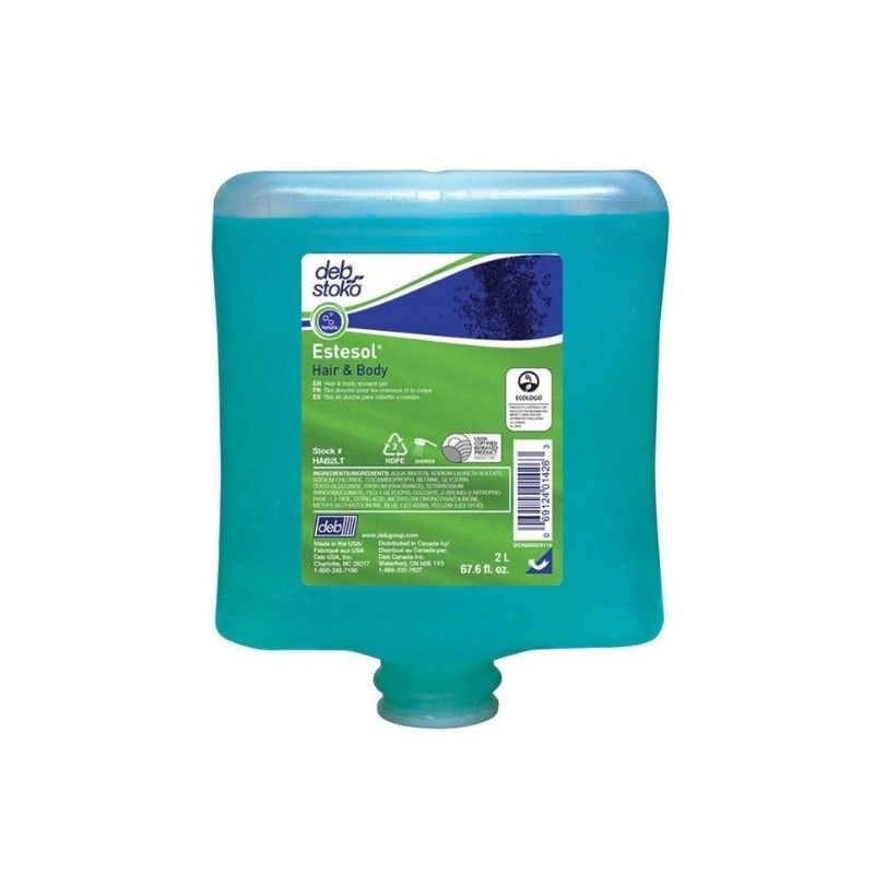 DEB ESTESOL HAIR&BODY 2L 4 UNIDADES