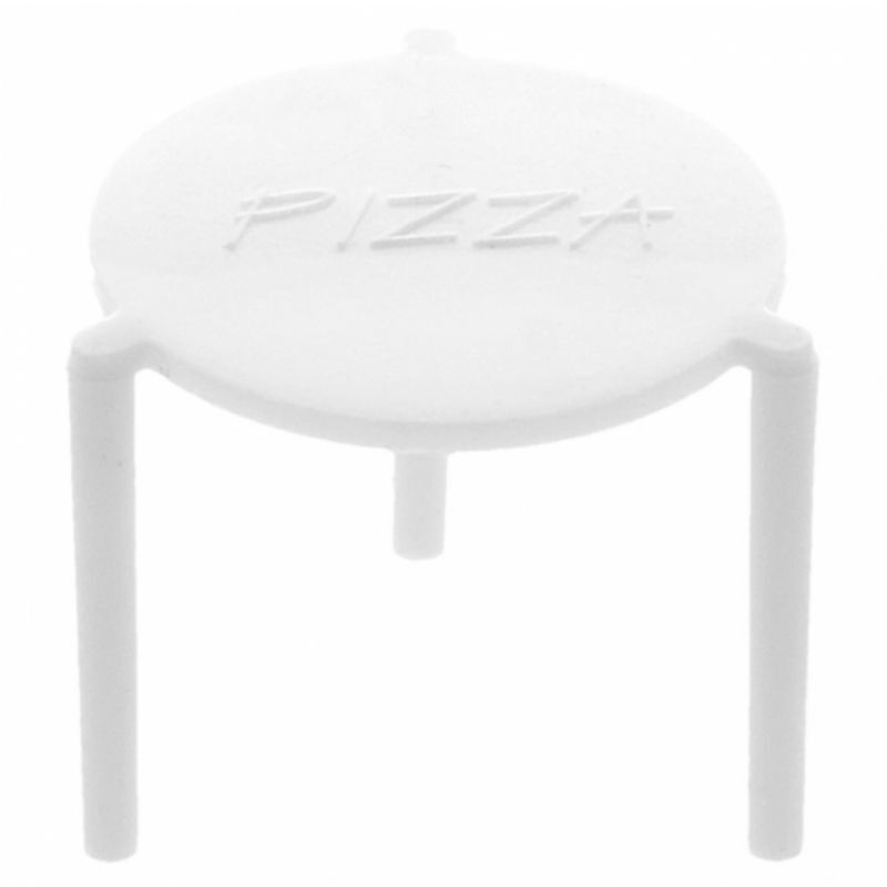MESITA PARA PIZZA 4`5x3`7cm 250 UNIDADES