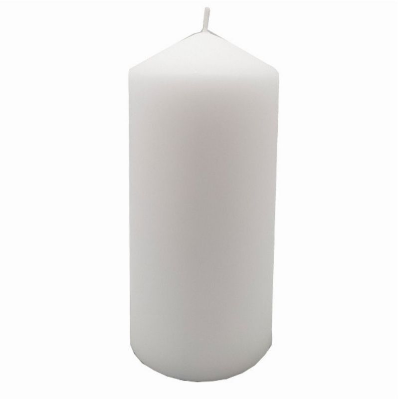 VELA BLANCO MATE 7X15CM