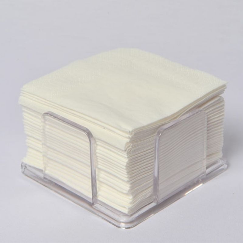 SERVILLETA PUNTA-PUNTA BLANCA 2 CAPAS...