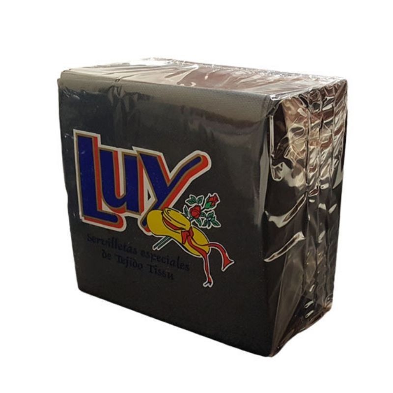 SERVILLETA CELULOSA 2C. NEGRA 1/4...