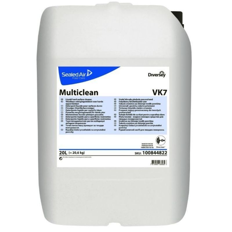 DETERGENTE ALCALINO MULTICLEAN VK7 20L