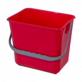 CUBO RECTANGULAR ROJO 5L