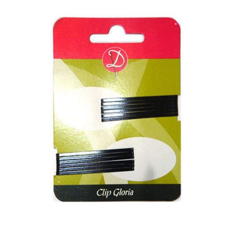 CLIPS PELO NEGRO 12 UNIDADES