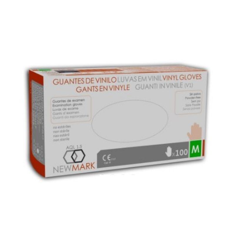 GUANTE VINILO NEW MARK SIN POLVO...