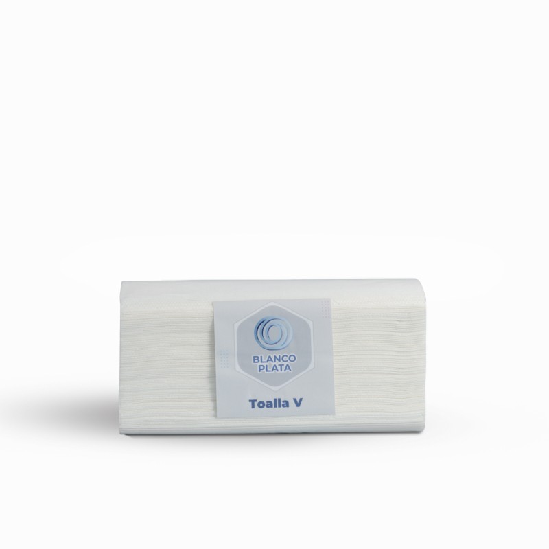 TOALLA ENGARZADA PLEGADA EN V SOLUBLE...