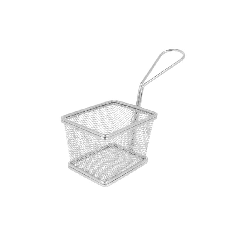 MINI FREIDORAS 10X7 8X7CM CROMADO...