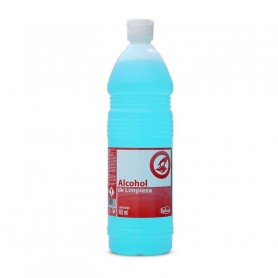 BiOHY Limpiacristales profesional (1 botella de 1 litro) + Dosificador, Limpiador concentrado de vidrios, para de ventanas