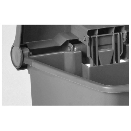 CONTENEDOR LYTEC 45L CON PEDAL GRIS