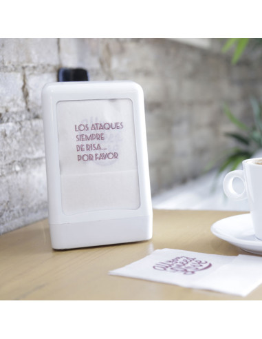 SERVILLETAS MINISERVIS PAPEL FRASES...