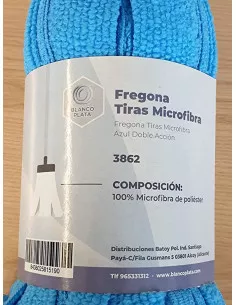 Fregona Super Microfibra Tiras 180GR Ecológica