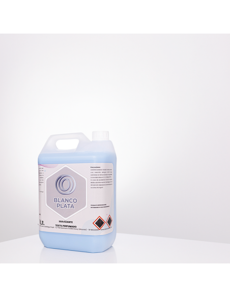 SUAVIZANTE TEXTIL PERFUME SUAVE BLANCOPLATA 5L