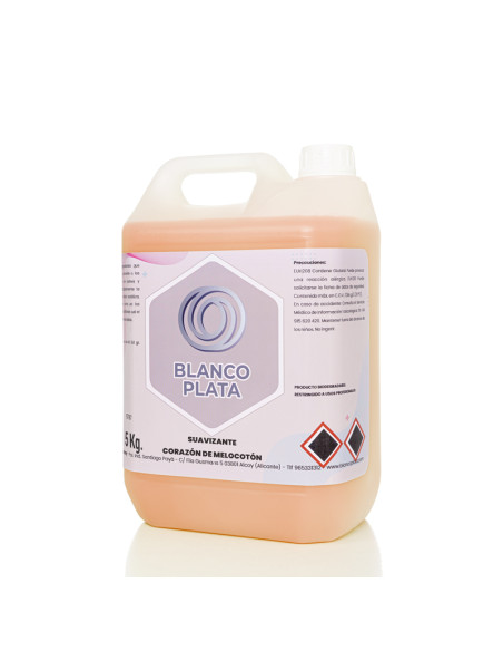 SUAVIZANTE CORAZON DE MELOCOTON BLANCOPLATA 5L