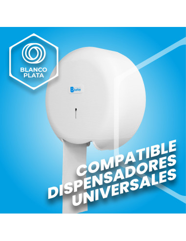 PAPEL WC INDUSTRIAL 130M 2 CAPAS...