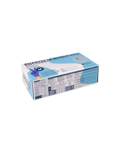 GUANTE NITRILO SANYC SENSITIVE AZUL...