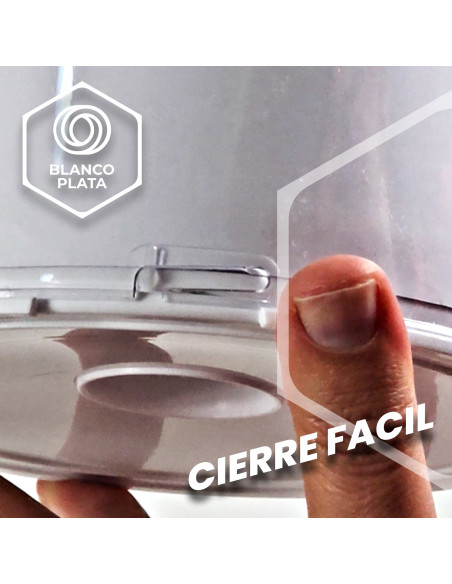 Servilletero de mesa SoftNap Blancoplata Personalizable + 460 serviletas blancas