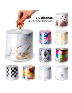 Caja para pañuelos y...