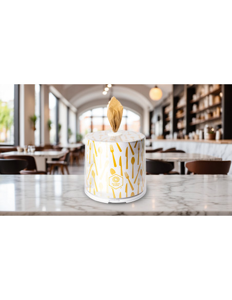 Caja para pañuelos y servilletas Blancoplata Softnap 10 diseños intercambiables incluye recambio con 400 servilletas ecológicas