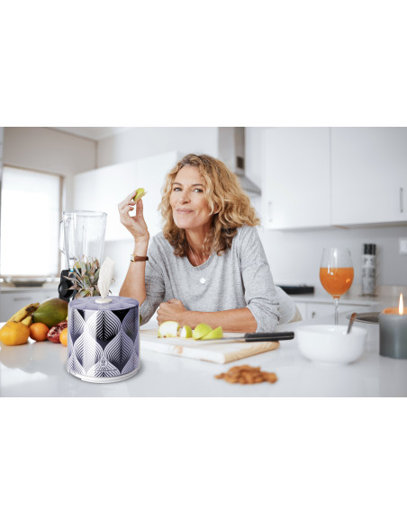 Caja para pañuelos y servilletas Blancoplata Softnap 10 diseños intercambiables incluye recambio con 460 servilletas blancas