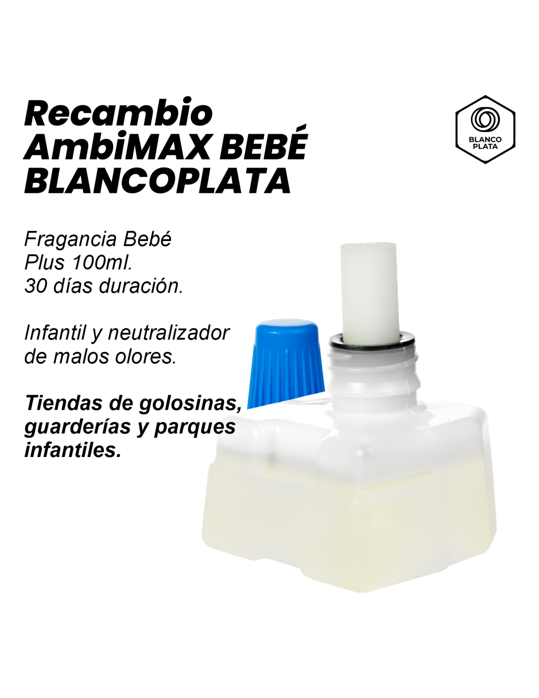 RECAMBIO AMBIMAX FRAGANCIA BEBE PLUS...