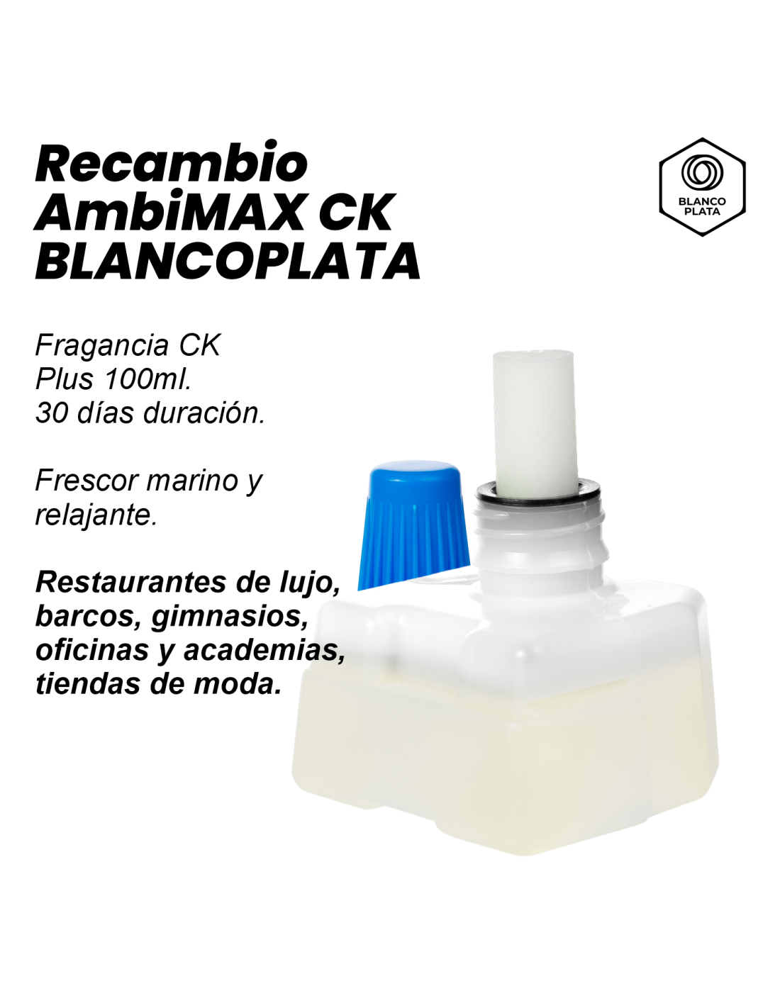 RECAMBIO AMBIMAX FRAGANCIA CK PLUS...