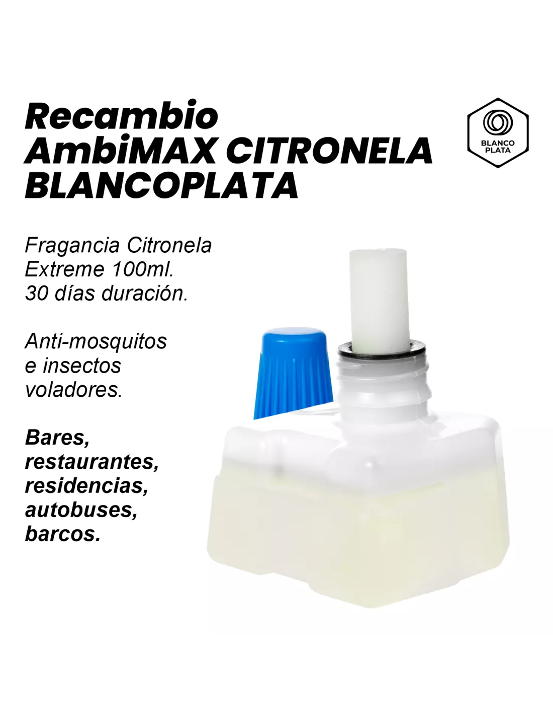 RECAMBIO AMBIMAX FRAGANCIA CITRONELLA...