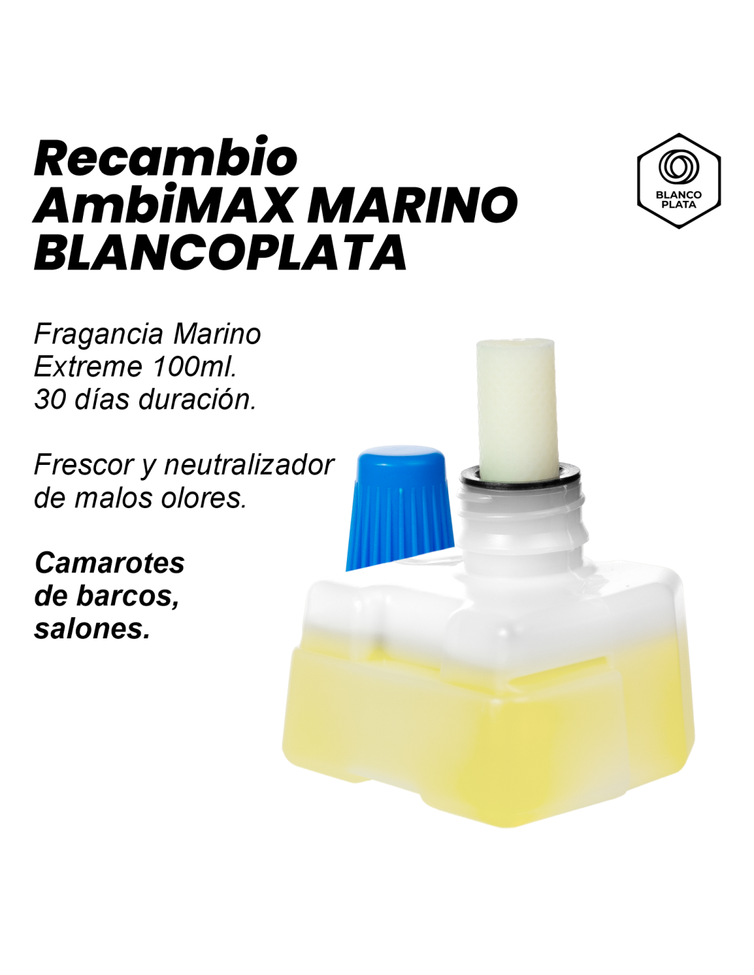 RECAMBIO AMBIMAX FRAGANCIA MARINO...