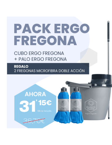 PACK ERGO FREGONA