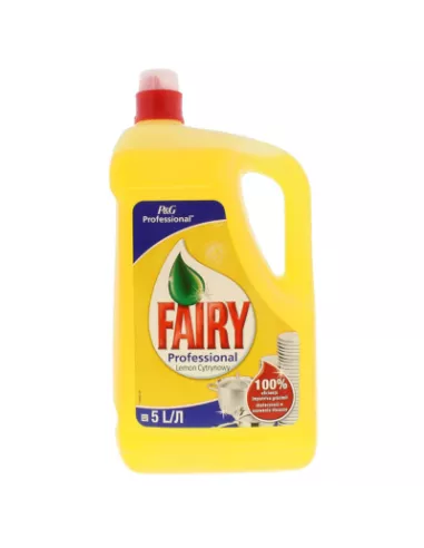 LAVAVAJILLAS MANUAL FAIRY PROFESIONAL LIMÓN 5 LITROS