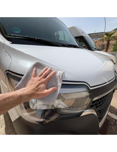 BAYETA MICROFIBRA VERDE MULTISUPERFICIES 40X30CM BLANCOPLATA 6 UNIDADES