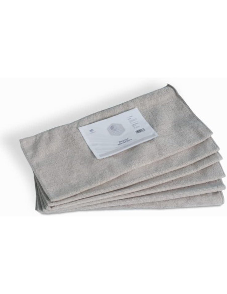 BAYETA MICROFIBRA GRIS MULTISUPERFICIES 40X30CM BLANCOPLATA 6U