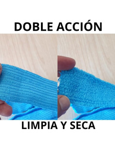 FREGONA MICROFIBRA. AZUL... 2