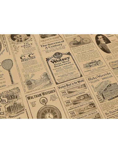 MANTEL 31x43 RECICLADO NATURAL TIMES...