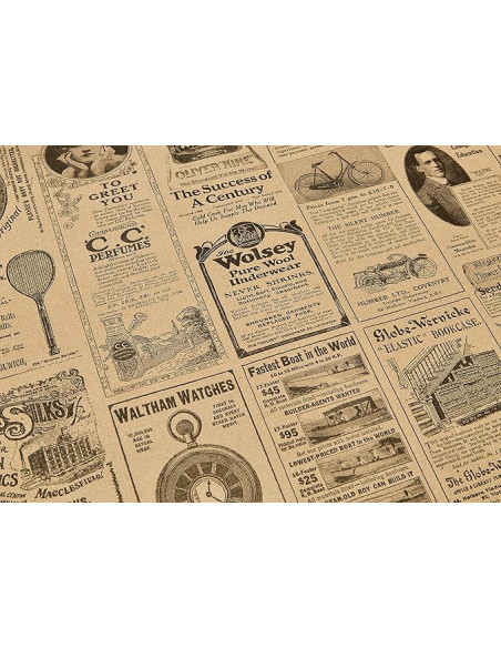 MANTEL 31x43 RECICLADO NATURAL TIMES 48gr.(500u.)