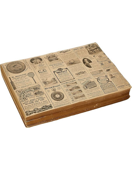 MANTEL 31x43 RECICLADO NATURAL TIMES 48gr.(500u.)